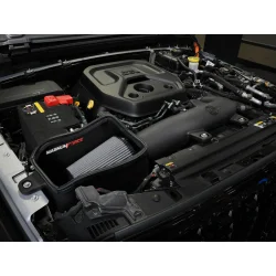 Układ dolotowy Magnum FORCE Stage-2 Cold Air Intake System w/ Pro DRY S Filter | Jeep Wrangler JL 2.0 Turbo | 2018-2025 Hybrid